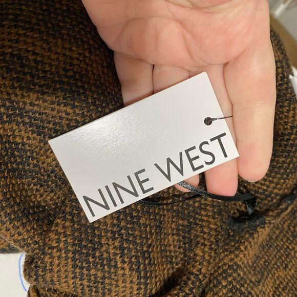 NWT Nine West M knit open front duster jacket long cardigan sweater animal print - Picture 12 of 15